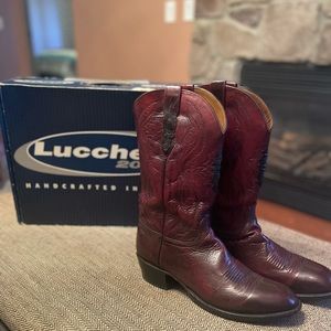 VINTAGE LUCCHESE COWBOY BOOTS